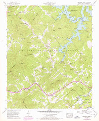 Download a high-resolution, GPS-compatible USGS topo map for Persimmon Creek, NC (1978 edition)