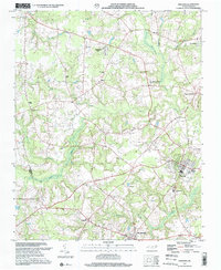 Download a high-resolution, GPS-compatible USGS topo map for Pinetops, NC (2001 edition)