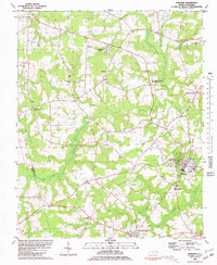 Download a high-resolution, GPS-compatible USGS topo map for Pinetops, NC (1981 edition)