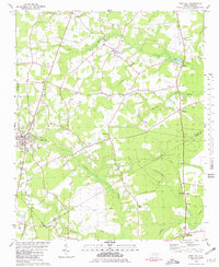 Download a high-resolution, GPS-compatible USGS topo map for Pink Hill, NC (1981 edition)
