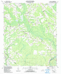 Download a high-resolution, GPS-compatible USGS topo map for Pireway, NC (1991 edition)