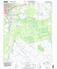 preview thumbnail of historical topo map of Washington County, NC in 1998