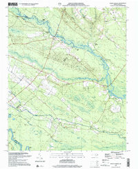 Download a high-resolution, GPS-compatible USGS topo map for Point Caswell, NC (2001 edition)