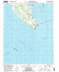 preview thumbnail of historical topo map of Currituck County, NC in 1999