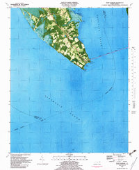 Download a high-resolution, GPS-compatible USGS topo map for Point Harbor, NC (1983 edition)