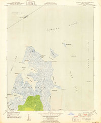 Download a high-resolution, GPS-compatible USGS topo map for Point Of Marsh, NC (1950 edition)