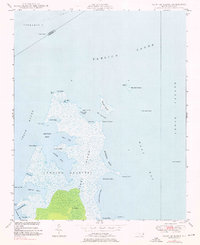 1949 Map of Point Of Marsh, 1976 Print