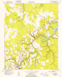 Download a high-resolution, GPS-compatible USGS topo map for Pollocksville, NC (1952 edition)