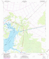 Download a high-resolution, GPS-compatible USGS topo map for Ponzer, NC (1983 edition)