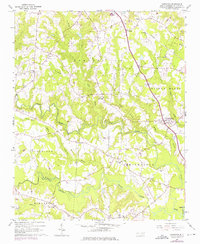 Download a high-resolution, GPS-compatible USGS topo map for Powhatan, NC (1976 edition)