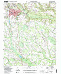 Download a high-resolution, GPS-compatible USGS topo map for Raeford, NC (2002 edition)