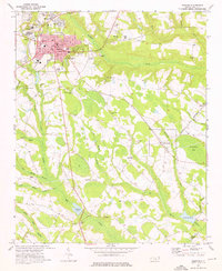 Download a high-resolution, GPS-compatible USGS topo map for Raeford, NC (1976 edition)
