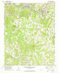 Download a high-resolution, GPS-compatible USGS topo map for Ramseur, NC (1973 edition)