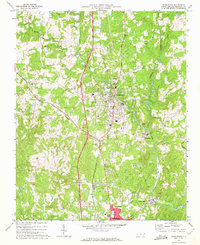 Download a high-resolution, GPS-compatible USGS topo map for Randleman, NC (1973 edition)