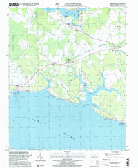 Download a high-resolution, GPS-compatible USGS topo map for Ransomville, NC (2001 edition)