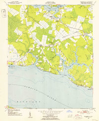 Download a high-resolution, GPS-compatible USGS topo map for Ransomville, NC (1953 edition)