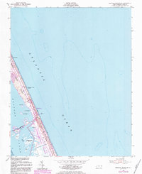 Download a high-resolution, GPS-compatible USGS topo map for Roanoke Island NE, NC (1983 edition)