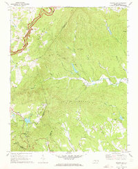 Download a high-resolution, GPS-compatible USGS topo map for Roaring Gap, NC (1973 edition)