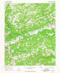 Download a high-resolution, GPS-compatible USGS topo map for Roaring River, NC (1968 edition)