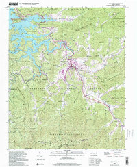 Download a high-resolution, GPS-compatible USGS topo map for Robbinsville, NC (2001 edition)