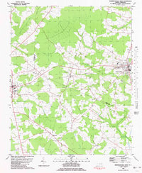 Download a high-resolution, GPS-compatible USGS topo map for Robersonsville West, NC (1981 edition)