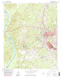 Download a high-resolution, GPS-compatible USGS topo map for Rockingham, NC (1983 edition)