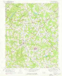 Download a high-resolution, GPS-compatible USGS topo map for Rolesville, NC (1975 edition)