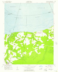 Download a high-resolution, GPS-compatible USGS topo map for Roper North, NC (1957 edition)