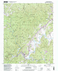 Download a high-resolution, GPS-compatible USGS topo map for Rosman, NC (2001 edition)