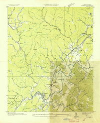 Download a high-resolution, GPS-compatible USGS topo map for Rosman, NC (1935 edition)