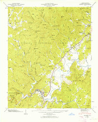 Download a high-resolution, GPS-compatible USGS topo map for Rosman, NC (1964 edition)