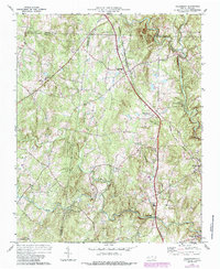 Download a high-resolution, GPS-compatible USGS topo map for Rougemont, NC (1987 edition)