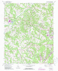 Download a high-resolution, GPS-compatible USGS topo map for Rowan Mills, NC (1987 edition)