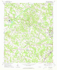 Download a high-resolution, GPS-compatible USGS topo map for Rowan Mills, NC (1972 edition)