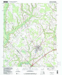 Download a high-resolution, GPS-compatible USGS topo map for Rowland, NC (2000 edition)