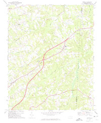 Download a high-resolution, GPS-compatible USGS topo map for Ruffin, NC (1974 edition)