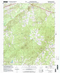 Download a high-resolution, GPS-compatible USGS topo map for Russellville, NC (2003 edition)