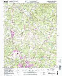 Download a high-resolution, GPS-compatible USGS topo map for Rutherfordton North, NC (2003 edition)