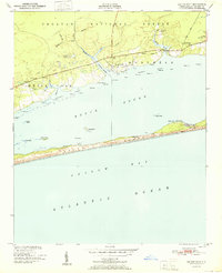 1951 Map of Salter Path