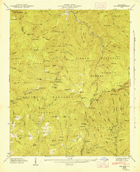 Download a high-resolution, GPS-compatible USGS topo map for Sam Knob, NC (1947 edition)