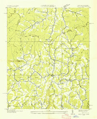 Download a high-resolution, GPS-compatible USGS topo map for Sams Gap, NC (1936 edition)
