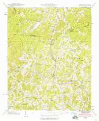 Download a high-resolution, GPS-compatible USGS topo map for Sams Gap, NC (1960 edition)