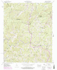 Download a high-resolution, GPS-compatible USGS topo map for Sams Gap, NC (1978 edition)