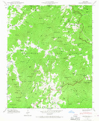Download a high-resolution, GPS-compatible USGS topo map for Scaly Mountain, NC (1967 edition)