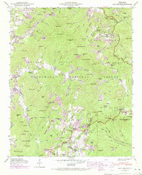 Download a high-resolution, GPS-compatible USGS topo map for Scaly Mountain, NC (1972 edition)
