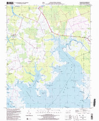 Download a high-resolution, GPS-compatible USGS topo map for Scranton, NC (2002 edition)
