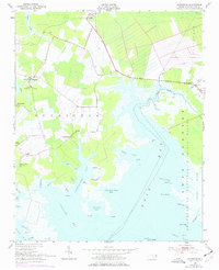Download a high-resolution, GPS-compatible USGS topo map for Scranton, NC (1977 edition)