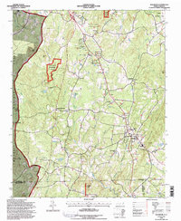 Download a high-resolution, GPS-compatible USGS topo map for Seagrove, NC (1996 edition)