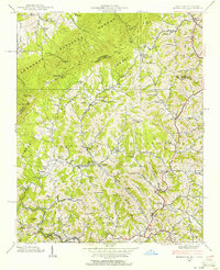 Download a high-resolution, GPS-compatible USGS topo map for Sherwood, NC (1956 edition)