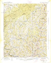 Download a high-resolution, GPS-compatible USGS topo map for Sherwood, NC (1938 edition)